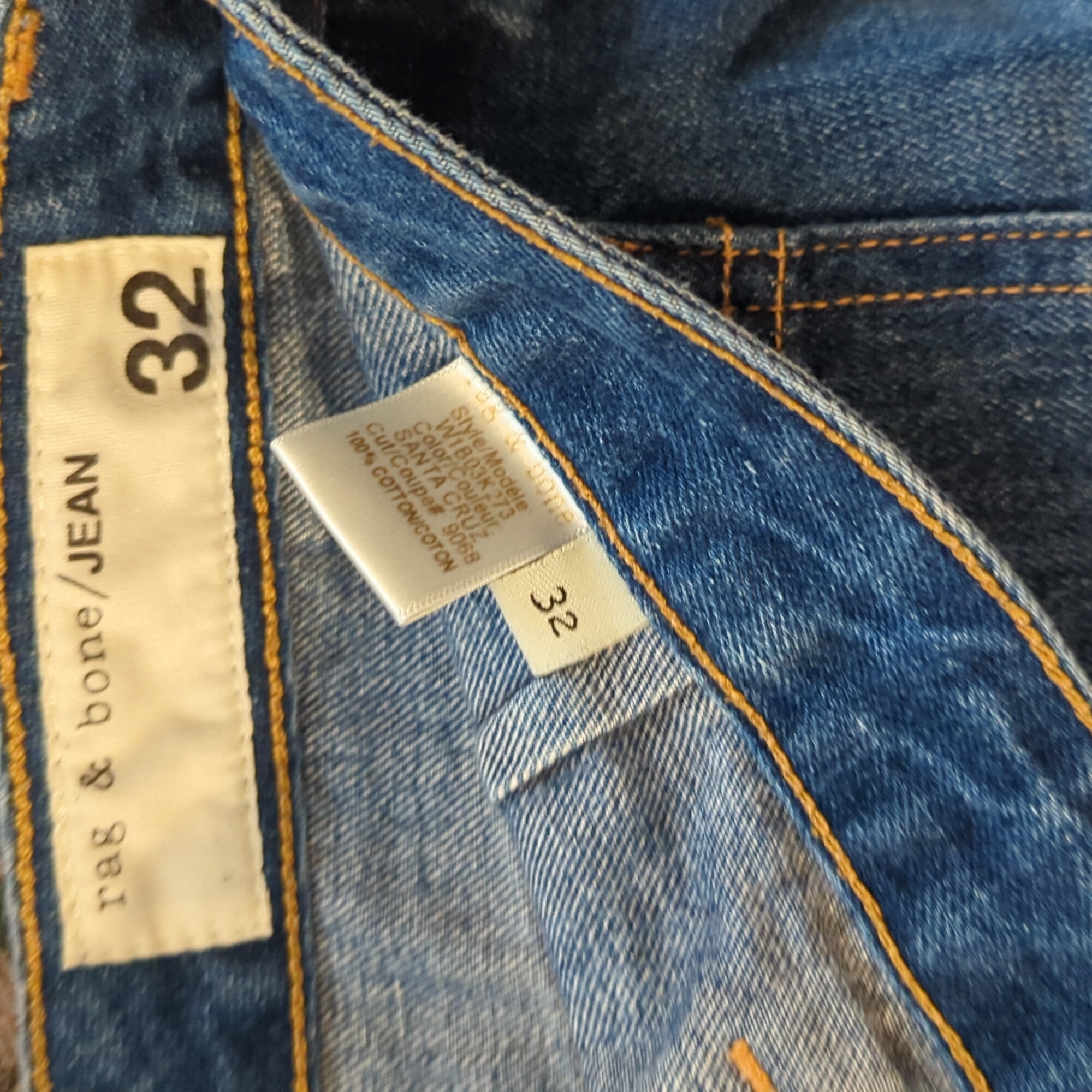 Rag & Bone Jean Skirt, Size 32